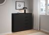 LeGer Home by Lena Gercke Kommode Kommode Sideboard Schubladen Türenkommode SERINA eleganter Eyecatcher, mit 5 Schubkästen und 1 Tür sowie Metallgriffen MADE IN GERMANY Bild 5