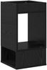vidaXL Beistelltisch 2 pcs Schwarz Eichen-Optik 30 x 30 x 56 cm 890931 Bild 5