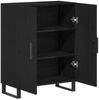 vidaXL Sideboard Schwarz Eichen-Optik 69,5 x 34 x 90 cm Holzwerkstoff 862875 Bild 5