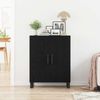 vidaXL Sideboard Schwarz Eichen-Optik 69,5 x 34 x 90 cm Holzwerkstoff 862875 Bild 4