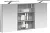 vidaXL Badezimmerschrank-Set 3 pcs 100 x 10,5 x 50 cm Holzwerkstoff 3403693 Bild 3