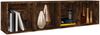 vidaXL Bücherschrank/TV-Schrank Räuchereiche 36x30x143cm Holzwerkstoff 815246 Bild 4