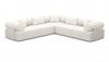Sofa Dreams Ecksofa Loungesofa Stoff Sofa Eckcouch Polster Ecksofa Laguardia L Form, Loungesofa Bild 2