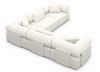 Sofa Dreams Ecksofa Loungesofa Stoff Sofa Eckcouch Polster Ecksofa Laguardia L Form, Loungesofa Bild 4