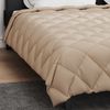 vidaXL Winterbettdecke Taupe 220 x 260 cm Mikrofaser 42025702 Bild 4