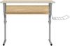 vidaXL Basteltisch Sonoma Eiche & Grau 110x53x(58-87) cm Holzwerkstoff 340930 Bild 3