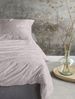 Irisette Feinbiber Bettwäsche Koala 135x200 Melange uni rosa rose 8544-60 Bild 3