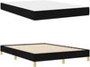 vidaXL Boxspringbett mit Matratze Schwarz 140 x 190 cm Stoff 3398565 Bild 5