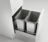 NABER COX® BOX 360 S/400-2 mit 24 Liter Abfallvolumen für 40 cm Schrankbreite / Abfallsorter Bild 4