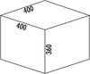 NABER COX® BOX 360 S/400-2 mit 24 Liter Abfallvolumen für 40 cm Schrankbreite / Abfallsorter Bild 3