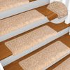 vidaXL Stufenmatten 30 Stk. 65x21x4 cm Gold Rechteckiger Rand 3365834 Bild 5