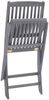 vidaXL Klappbare Gartenstühle 4 Stk. mit Kissen Massivholz Akazie 3064584 Bild 5