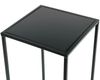 DanDiBo Blumenhocker Metall Schwarz Eckig 60 cm Blumenständer Beistelltisch 96312 L Blumensäule Modern Pflanzenständer Pflanzenhocker Bild 2