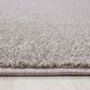 Kurzflor Teppich Alberto rechteckig - 120x170 cm - Beige Bild 4