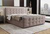 B&B Home 'Corias' Boxspringbett mit Bettkasten, Samt, Taupe, 200x200 cm Bild 2