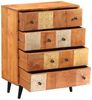 vidaXL Kommode 60x30x75 cm Massivholz Akazie 247681 Bild 5