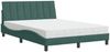 vidaXL Bett mit Matratze "Hanko" Dunkelgrün 140x200 cm Samt 3208601 Bild 2