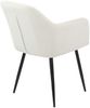 6er Set Sesselstuhl Lia - Samtvelour Creme Bild 4