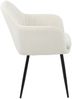 6er Set Sesselstuhl Lia - Samtvelour Creme Bild 3