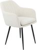 6er Set Sesselstuhl Lia - Samtvelour Creme Bild 2