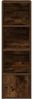 vidaXL Bücherregal Räuchereiche 31x24x102 cm Holzwerkstoff 860341 Bild 5