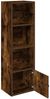 vidaXL Bücherregal Räuchereiche 31x24x102 cm Holzwerkstoff 860341 Bild 4
