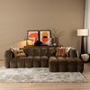 Bronx71 Ecksofa Luca Chenille mocha rechts Bild 2