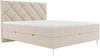 Boxspringbett Liztuko (Farbe: Verita 03, Füße: Chrom, Größe: 140 x 200) Bild 2