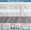 LMaxhome Verdunkelungsvorhang Blickdicht Samt Velvet Vorhang Gardinen Thermo Weihnachtsvorhänge Deko, (2 St), verdunkelnd, 132x213cm/244cm/274cm/305cm, Winter Verdickt Bild 2