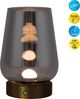 Light & More LED Akku-Tischleuchte Luisa gold dimmbar Bild 5