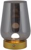 Light & More LED Akku-Tischleuchte Luisa gold dimmbar Bild 2
