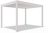 Weide E-Deluxe | elektrische Pergola mit LED | Voll Aluminium | 3 x 4 M | motorisiertes Lamellendach Ivory Sand Bild 1