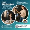 CASARIA® Garderobenständer Marmorsockel Weiß Bild 5