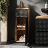Vicco 'Irma' Midischrank, Holz, Anthrazit Gepunktet, 81 x 30 x 30 cm Bild 5
