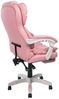 Schreibtischstuhl Design Bürostuhl TV Bürosessel Chefsessel Relax & Home Office Rosa Bild 3