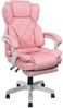 Schreibtischstuhl Design Bürostuhl TV Bürosessel Chefsessel Relax & Home Office Rosa Bild 5