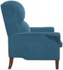 vidaXL Sessel Blau Samt 42009856 Bild 5