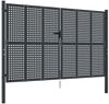 vidaXL Gartentor Anthrazit 300x175 cm Stahl 154569 Bild 2
