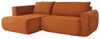 HappyHome Ecksofa Ecksofa mit Schlaffunktion modernes Cordsofa weich gepolstertes Sofa Bild 4