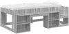 vidaXL Kinderbettgestell mit Stauraum Grau Sonoma 90 x 190 cm 3422632 Bild 2