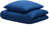 Bettwäsche-Set Ohne Muster HARMONRIDGE 135x200 cm Baumwoll-Satin Dunkelblau Bild 5