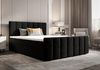 B&B Home 'Adelon' Boxspringbett mit Bettkasten, Samt, Schwarz, 160x200 cm Bild 2