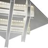 LED Deckenlampe, Chrom, L 30 cm Bild 2
