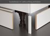 nobilia® Hochschrank "Cascada", Ausrichtung wählbar, mit zwei Türen, vormontiert, Breite/Höhe: 60/216,6 cm Bild 3