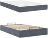 vidaXL Bettgestell mit Matratze 2 pcs Dunkelgrau Samt 3399547 Bild 5