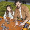 Puzzletisch mit 4 Schubladen Puzzle Board Holz 80 x 65cm Bild 1