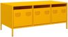 vidaXL Couchtisch Senfgelb 101,5x50x43,5 cm Kaltgewalzter Stahl 851271 Bild 2