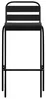 Vente-unique - MIRMANDE Garden dining set Metall Schwarz - B 56 cm x H 97 cm x L 57 cm Bild 4