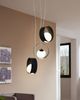 Eglo 98441 Pendelleuchte CAMARGO schwarz weiß E14 3X40W Ø35cm H:150cm dimmbar Bild 3