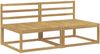 vidaXL Outdoor Mittelsofa Weiß 158 x 83 x 73 cm 901540 Bild 2